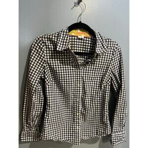 Boden Gingham Blouse - Women's Size 4R